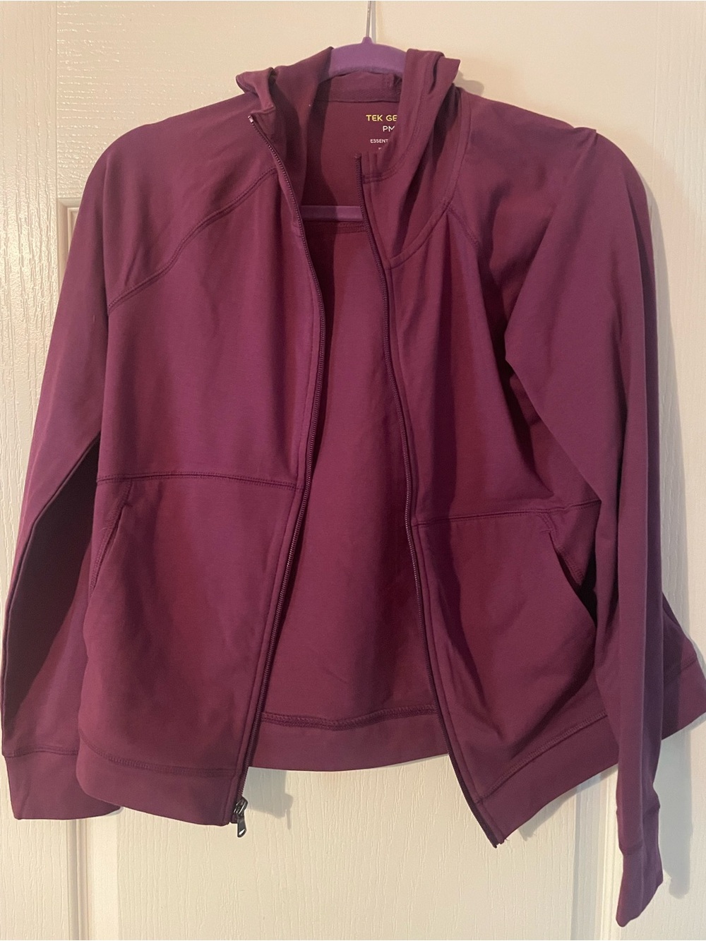 tek gear Women's Plum Full-Zip Bomber Jacket